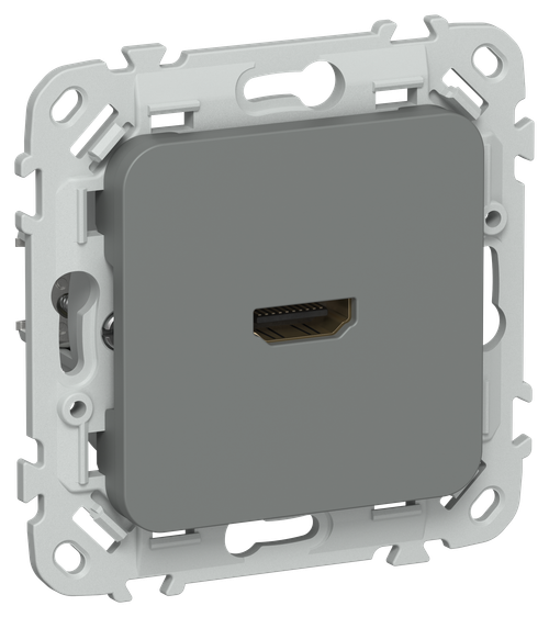 FLITE Розетка HDMI РШДМА-ФлМА мокрый асфальт IEK