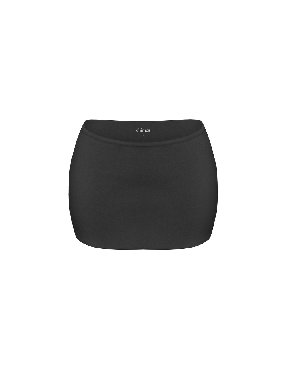black skirt short