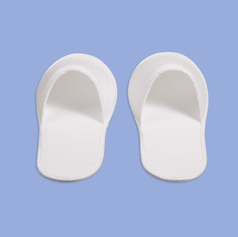 Тапки махровые (100 пар) Стандарт с картоном, одноразовые