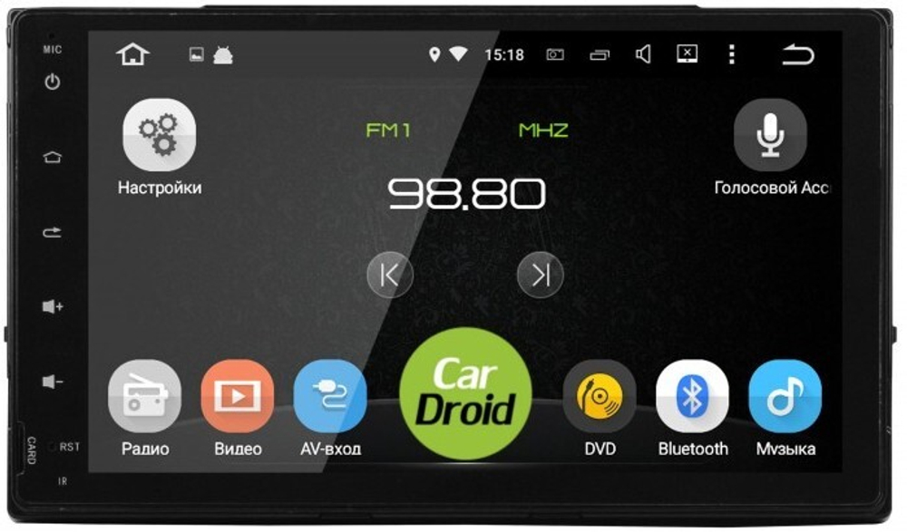 Магнитола для Toyota Fortuner 2015-2022, Corolla 2016-2018 - Roximo RD-1115D на Android 9, 8-ядер, 4ГБ-32ГБ