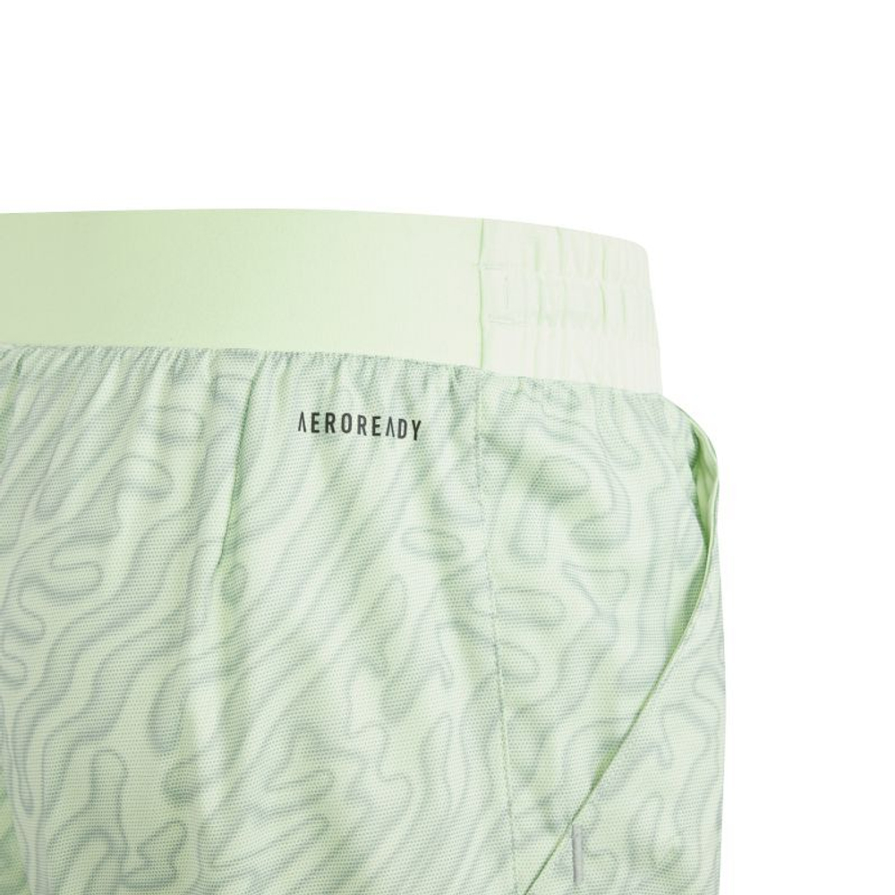 Шорты для мальчика теннисные Adidas Tennis Pro Shorts Kids - semi green spark/silver green