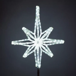 Макушка Роза Ветров Эконом 50 см. для елей высотой от 3 до 5 м., белая, Green Trees (roz-50white)