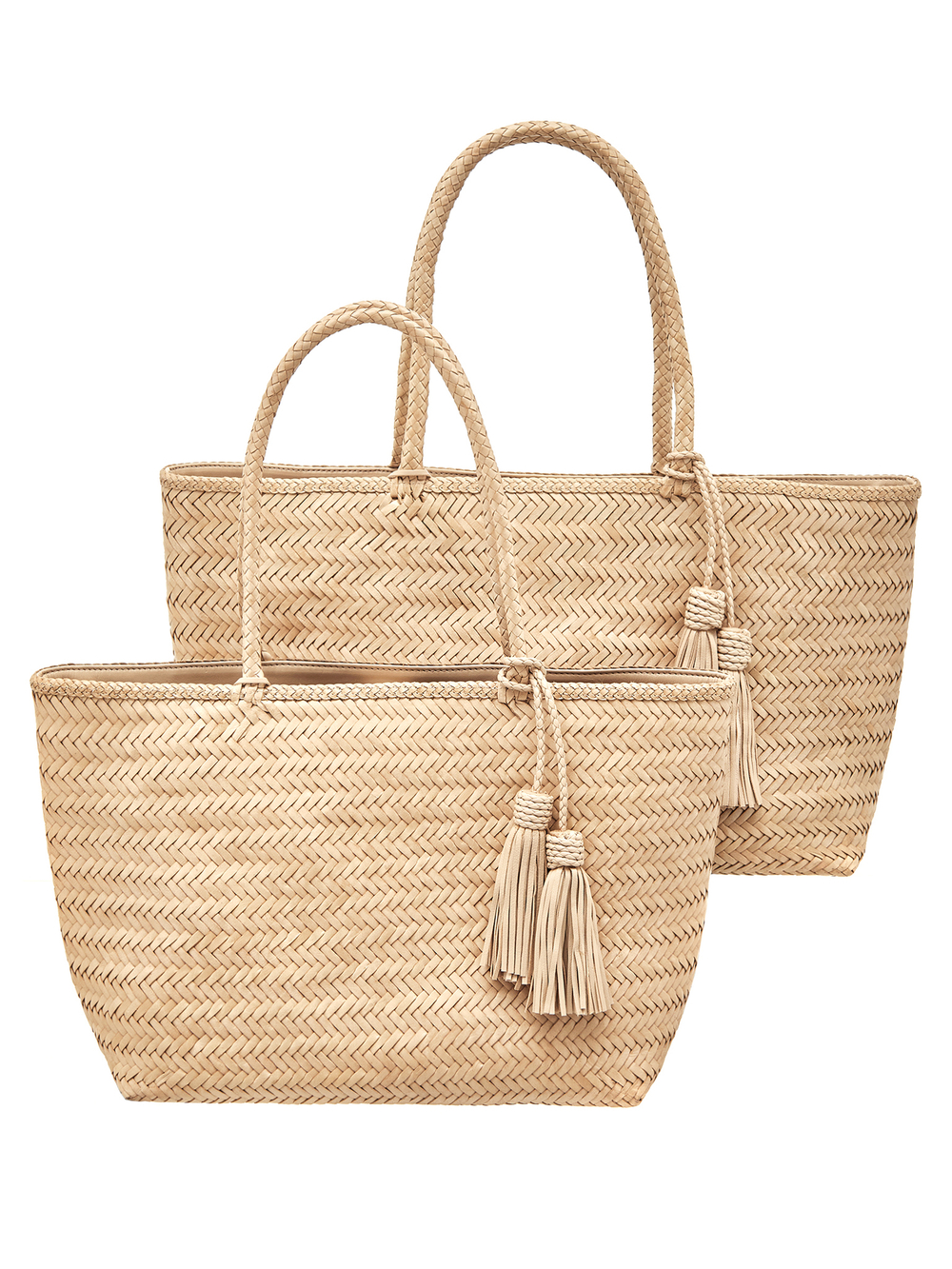 Tote bag TOSCANA NEW L straw color
