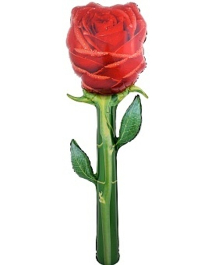 К Фигура Роза Красный 59''/150 см.