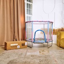 Батут детский DFC A.KOU KIDS 55&amp;quot; (140 см) с сеткой