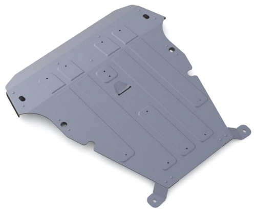 Защита картера и КПП Rival (увеличенная) для Volvo XC70 II (V - 3.2) 2007-2013/Volvo XC70 II (V - 2.0D) (D3) 2007-2013/Volvo XC70 II (V - 2.4D) (D5) 2007-2016/Volvo XC70 II (V - 3.0) (T6) 2007-2016, штампованная, алюминий 4 мм, с крепежом, 333.5911.1