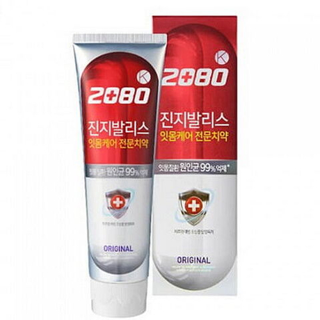 Антибактериальная зубная паста с экстрактом гинкго билоба Dental Clinic 2080 Gingivalis Clinik Original Toothpaste, 120г