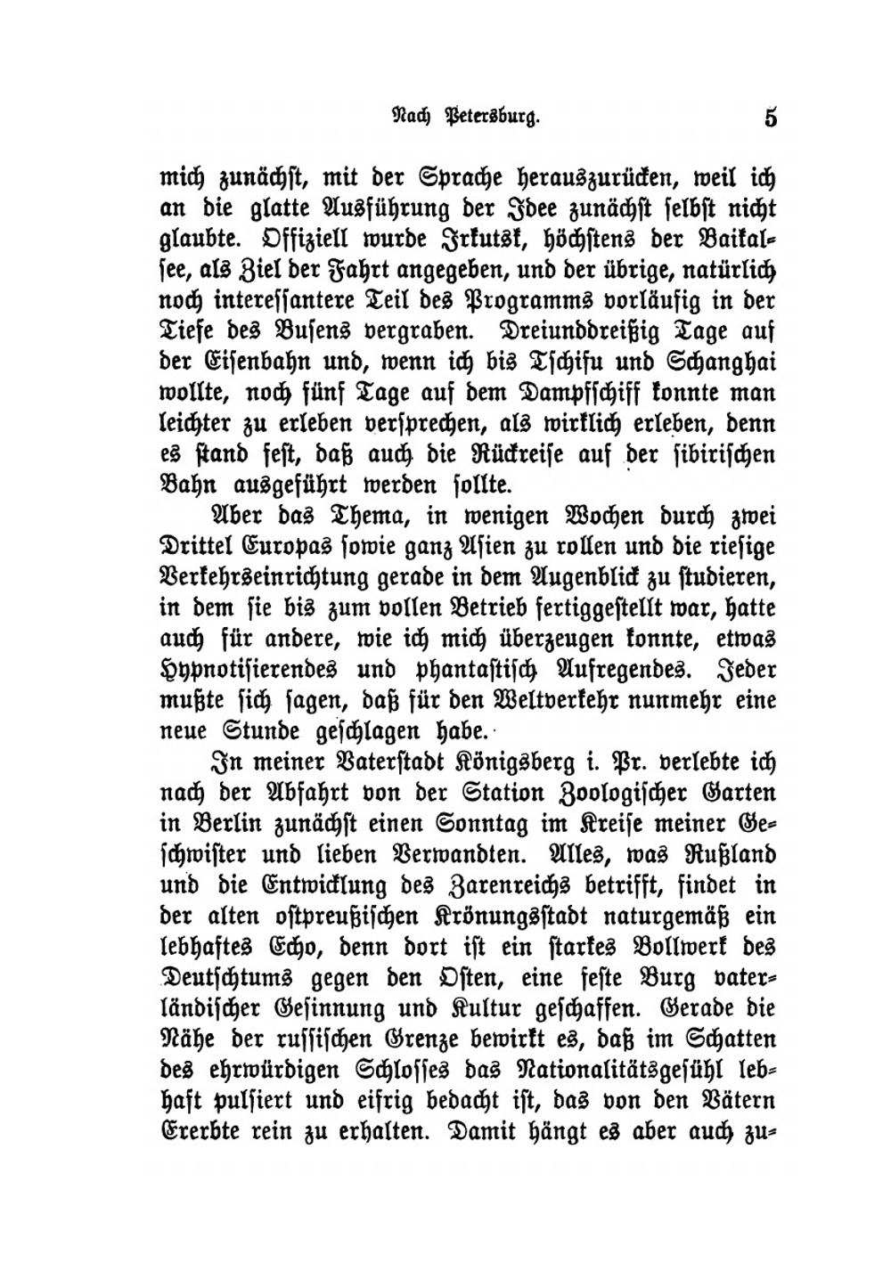 Auf der sibirischen Bahn nach China | E. Zabel