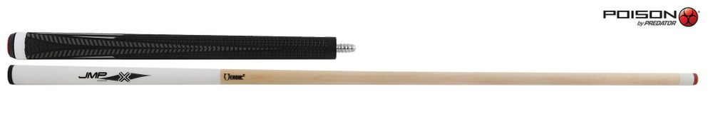 Кий Poison VX⁴ Jump White and Black GTX™ Grip 2PC Пул 7,5oz