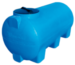 Емкость пластиковая цилиндр 1000 л под воду и тех.жидкости