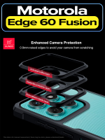 Чехол на Motorola Edge 60 Fusion противоударный с усиленными углами XUNDD