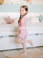 Шорты Mjölk Зебра розовая