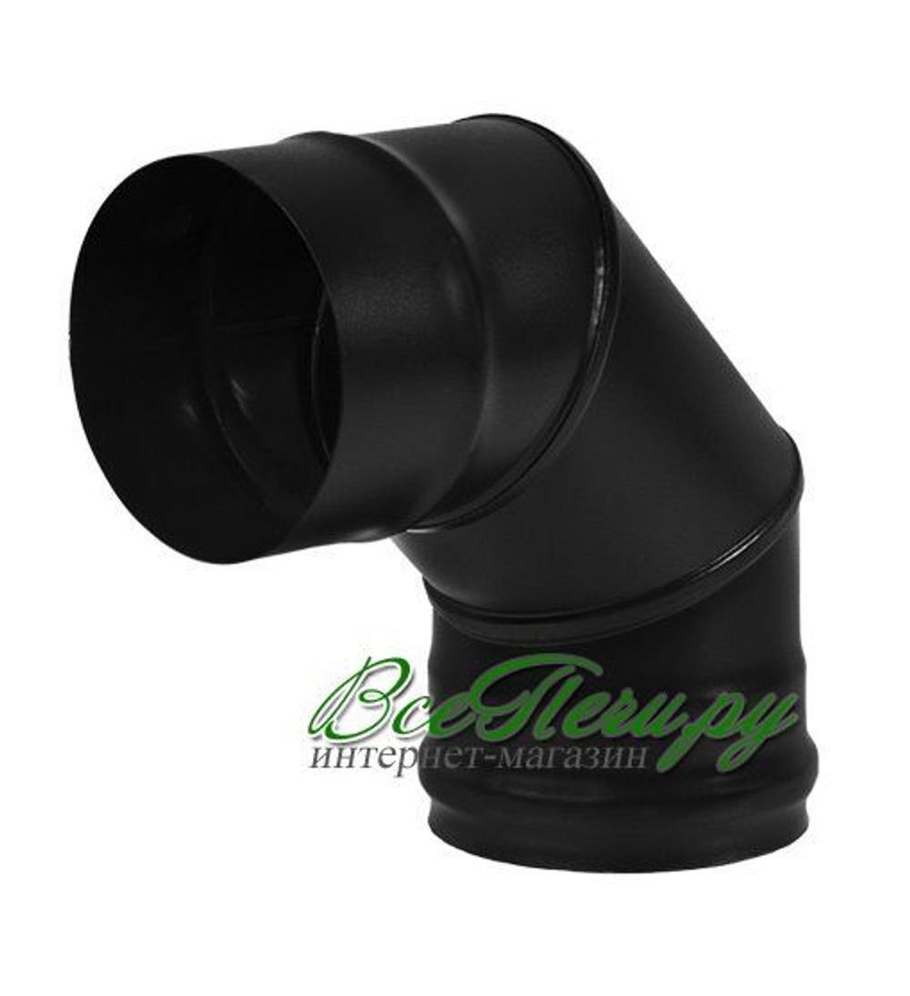 Колено Везувий BLACK 90 д.200