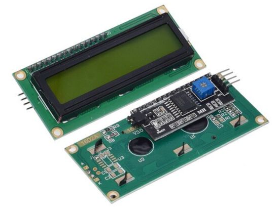 Дисплей 1602 I2C зеленый