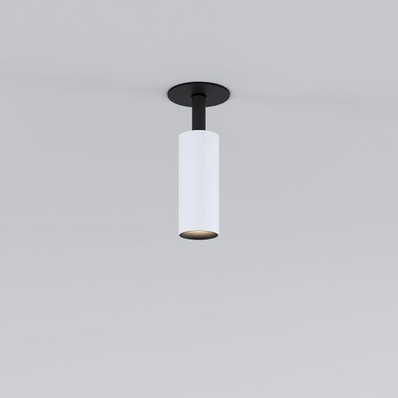 Встраиваемый светодиодный спот Elektrostandard Diffe 25039/Led белый/черный a058220