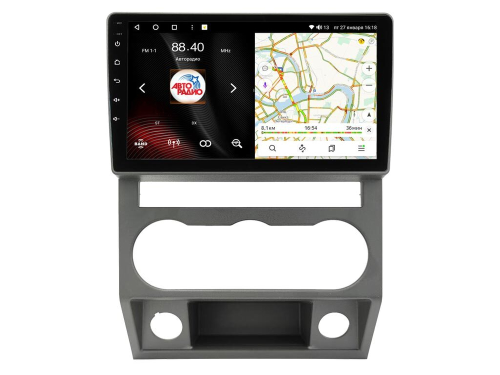 Магнитола для ГАЗель Next, Газон Next - Vaycar VA86-2551 с экраном 9" на Android 13, 8-ядер, 4G SIM-слот