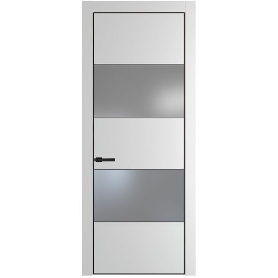 Межкомнатная дверь эмаль Profil Doors 22PA крем вайт со вставкой