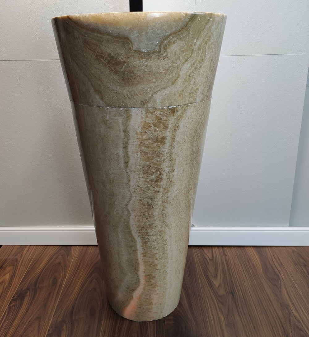 Раковина напольная из оникса Sunset ON-01352 (45*45*90 см)