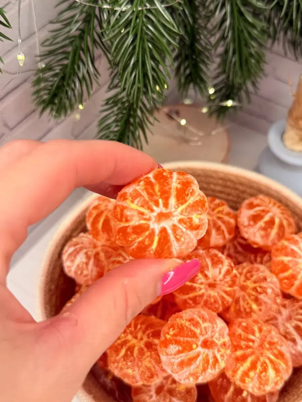 мандарины из мыла 20 штук