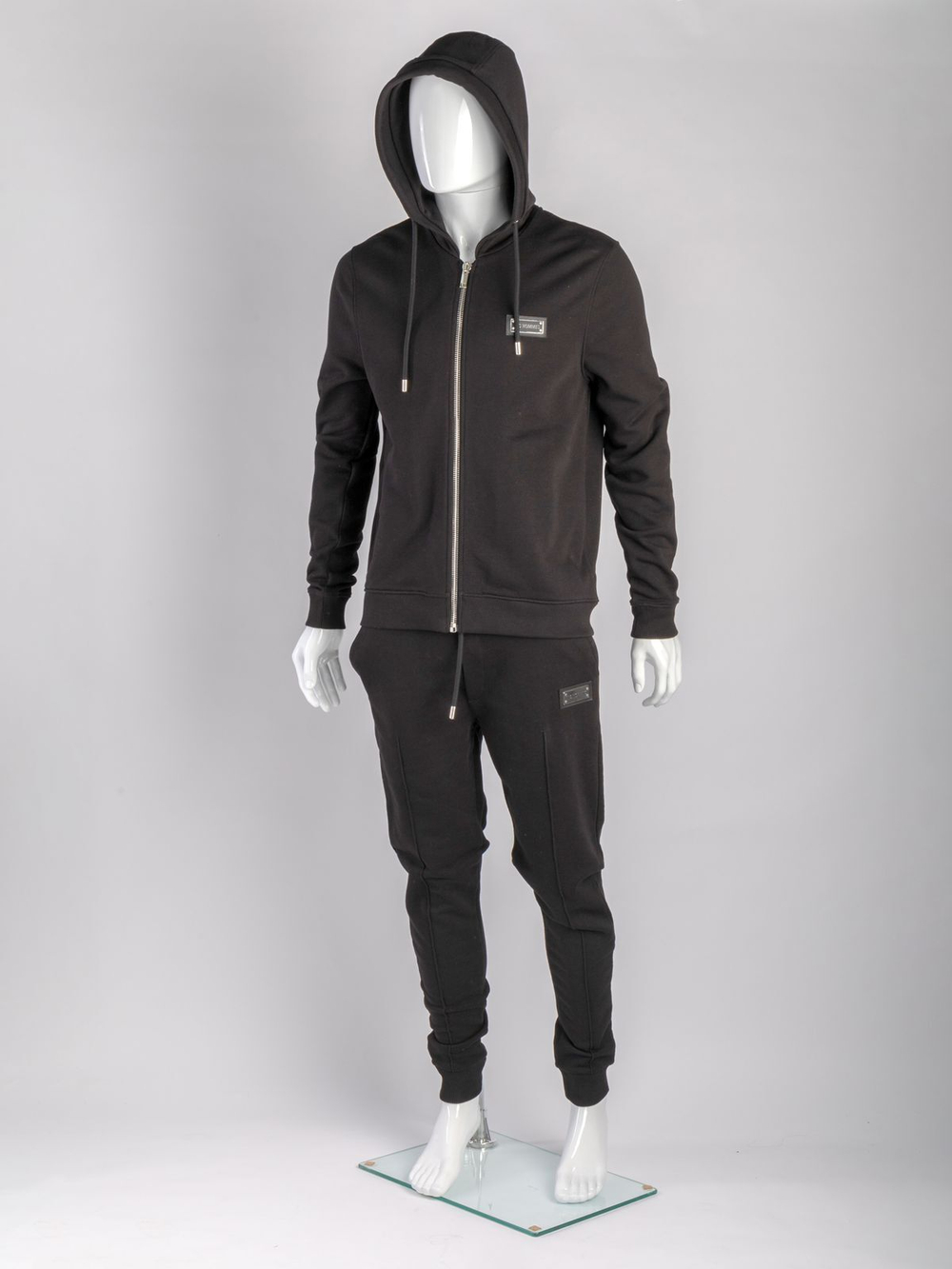 LES HOMMES кофта мужская - чёрный