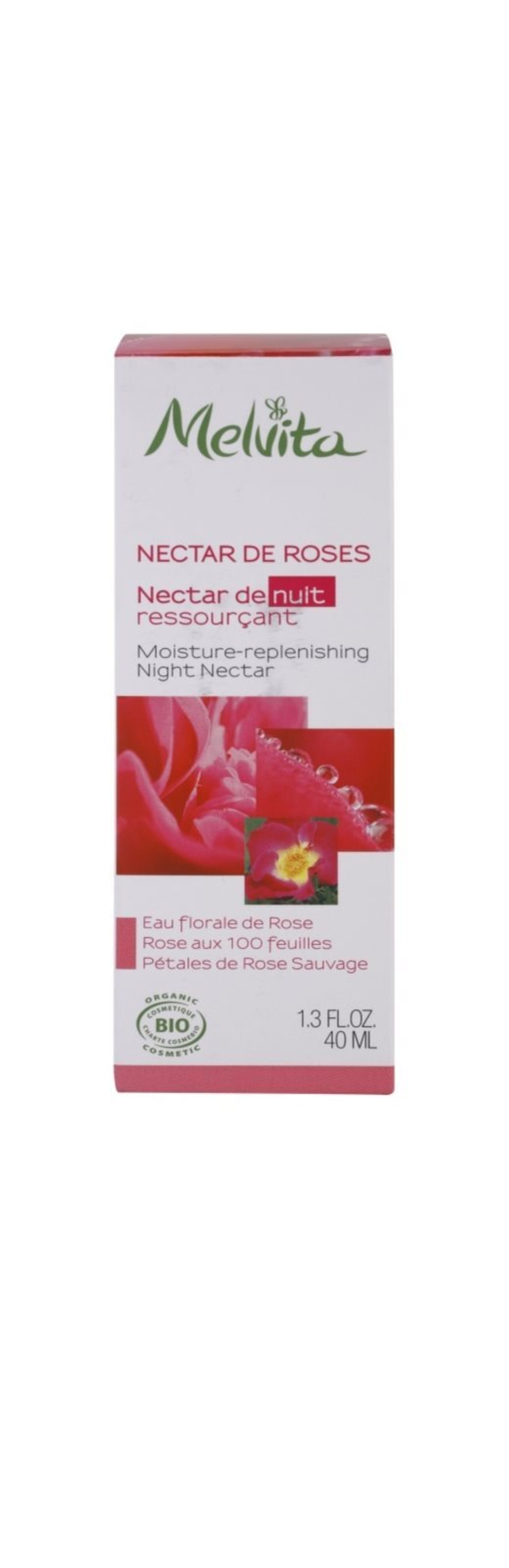 Melvita Nectar de Roses - увлажняющий и питательный ночной крем /   40  ml  / GTIN 3284410022112