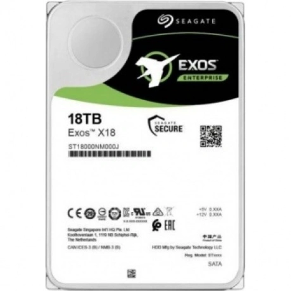 Жесткий диск HDD Seagate SAS 18Tb (ST18000NM004J)