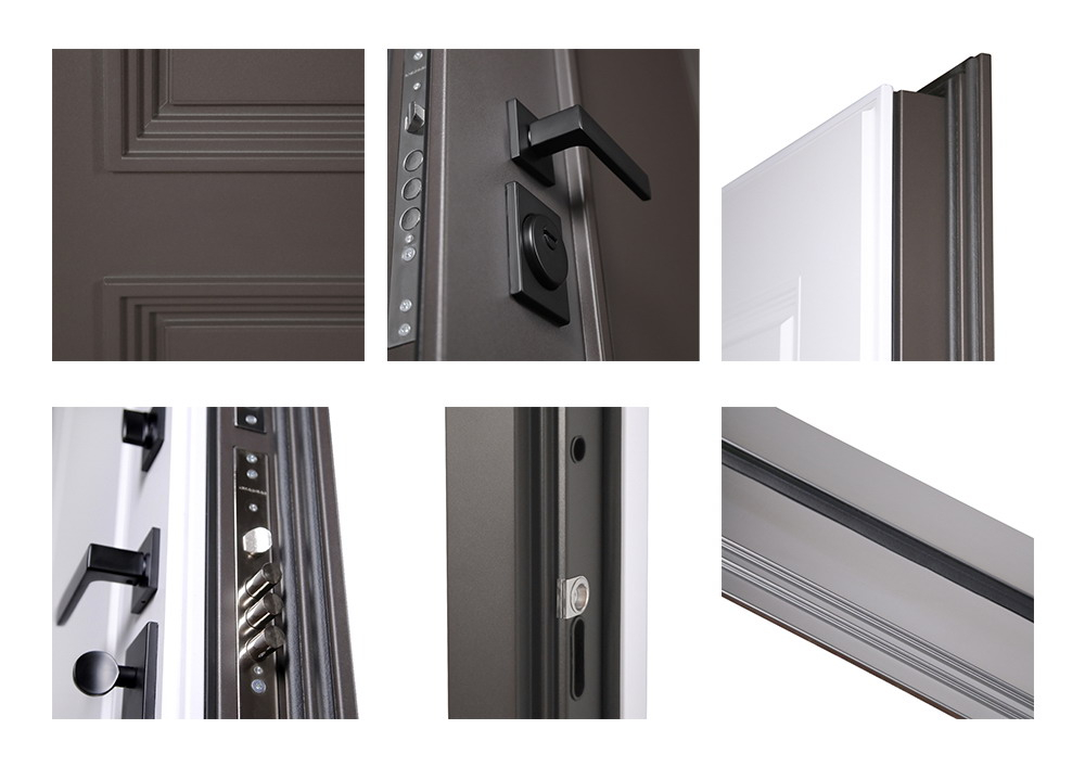 Стальная дверь "Дравит" (терморазрыв 3к). Заказная модель.