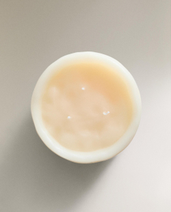 Декоративная свеча Zara Home, 7х14х14 см, бежевый, 3365/065