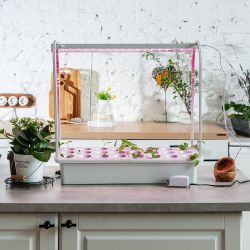 UDN-P44-2W WHITE Компрессор для гидропоники. Белый. TM Uniel