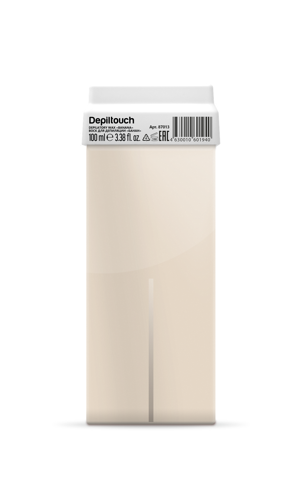 Depiltouch Professional Натуральный воск в картридже Банан, 100 мл