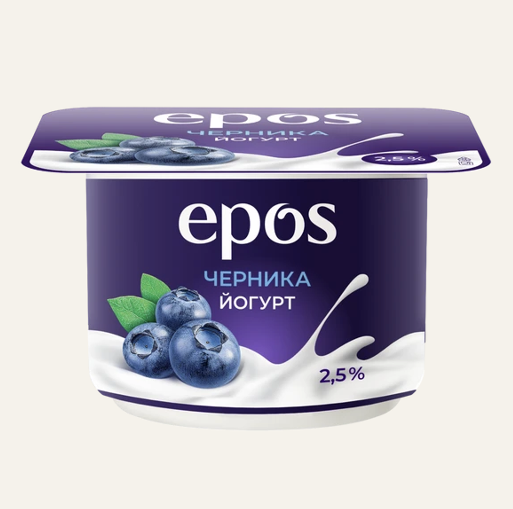 Йогурт EPOS 2,5 % 120 гр.