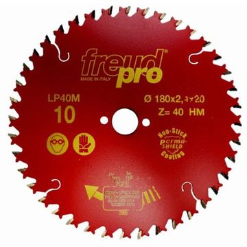 Диск пильный по дереву LP40M (180х20 мм; 40Z) FREUD PRO LP40M010