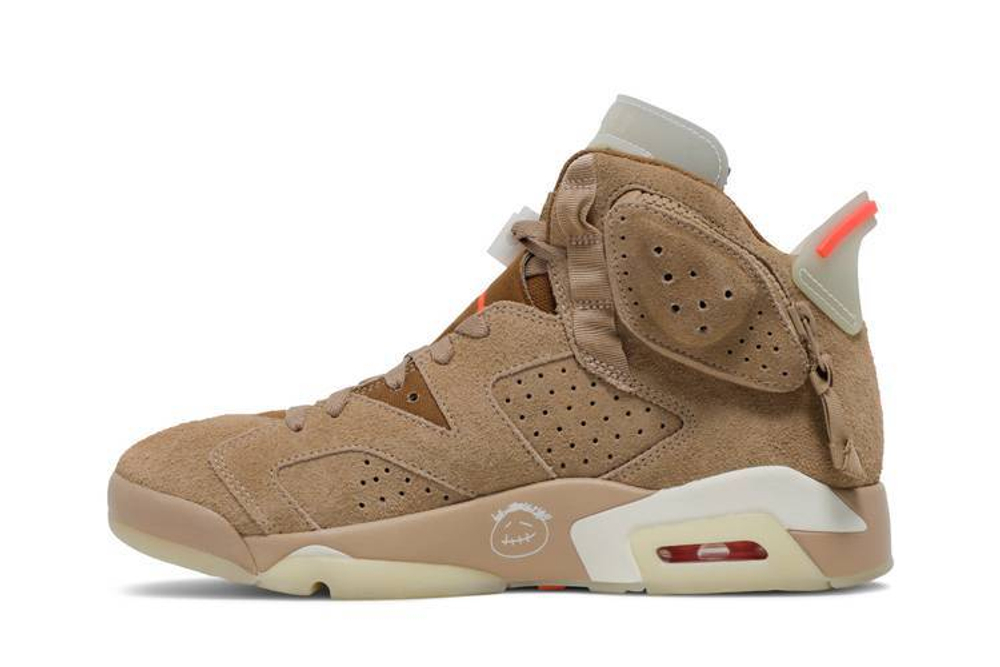 Кроссовки Travis Scott X Jordan Air Jordan 6 Retro Sp "British Khaki"