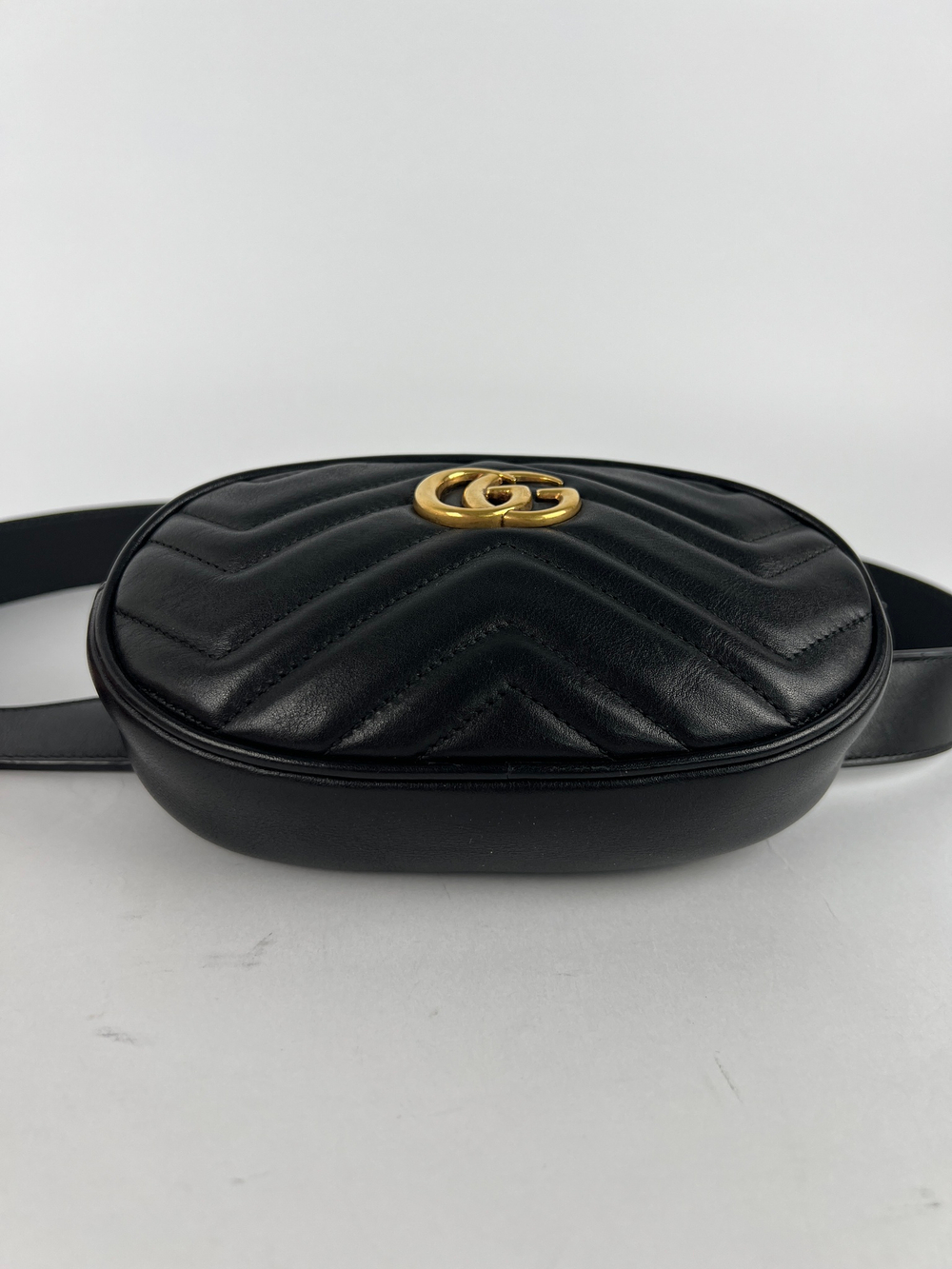 Сумка Gucci GG Marmont Belt Bag Matelasse Leather