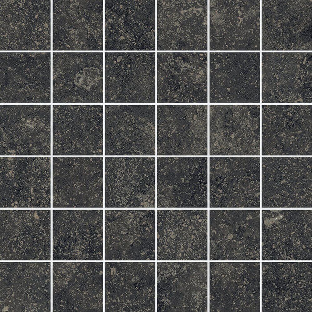 Italon Room Black Stone Mosaico 30x30