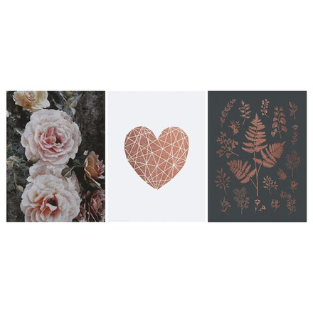 IKEA BILD  (ИКЕА БИЛД)  -  Плакат, Сердца, 30x40 см