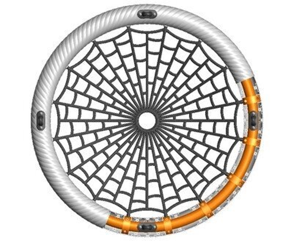 Гнезда на растяжках