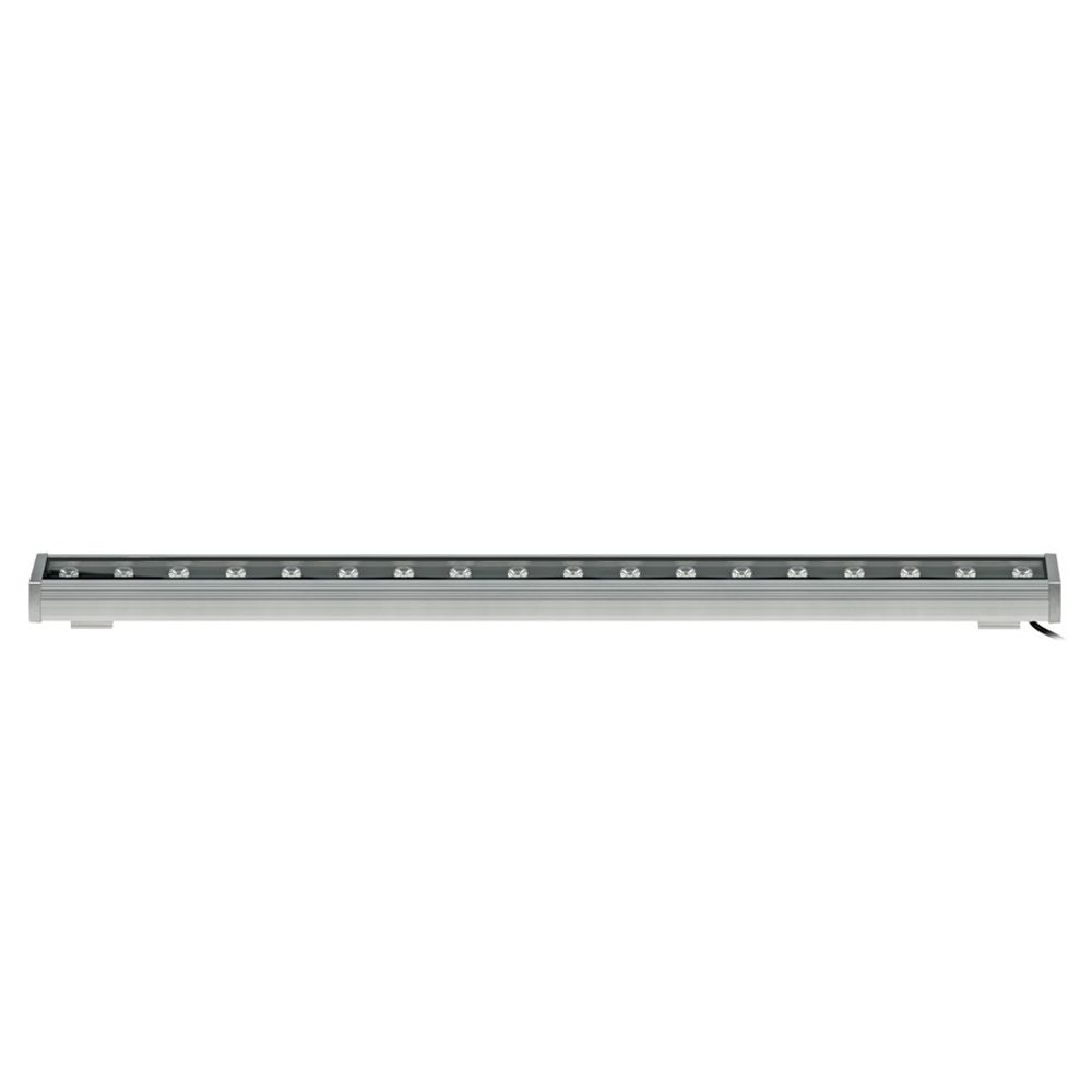 ULF-L52-36W/2700K/L100 220V IP65 SILVER Прожектор светодиодный линейный, 1000мм. Теплый белый свет (2700К). 4500Лм. Алюминий. TM Uniel