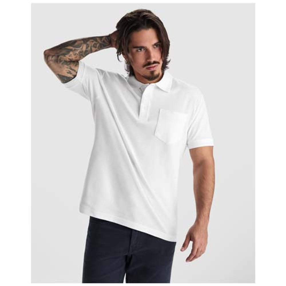 Рубашка-поло унисекс с короткими рукавами Centauro Premium