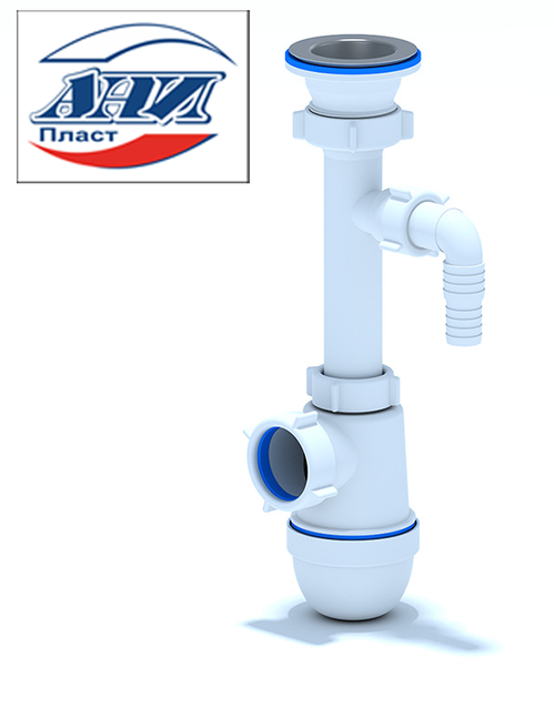 АНИ  С0300  Сифон 1 1/2 х 40 с носиком    (45шт)