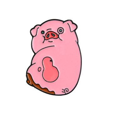 Пин на рюкзак и одежду. Пухля