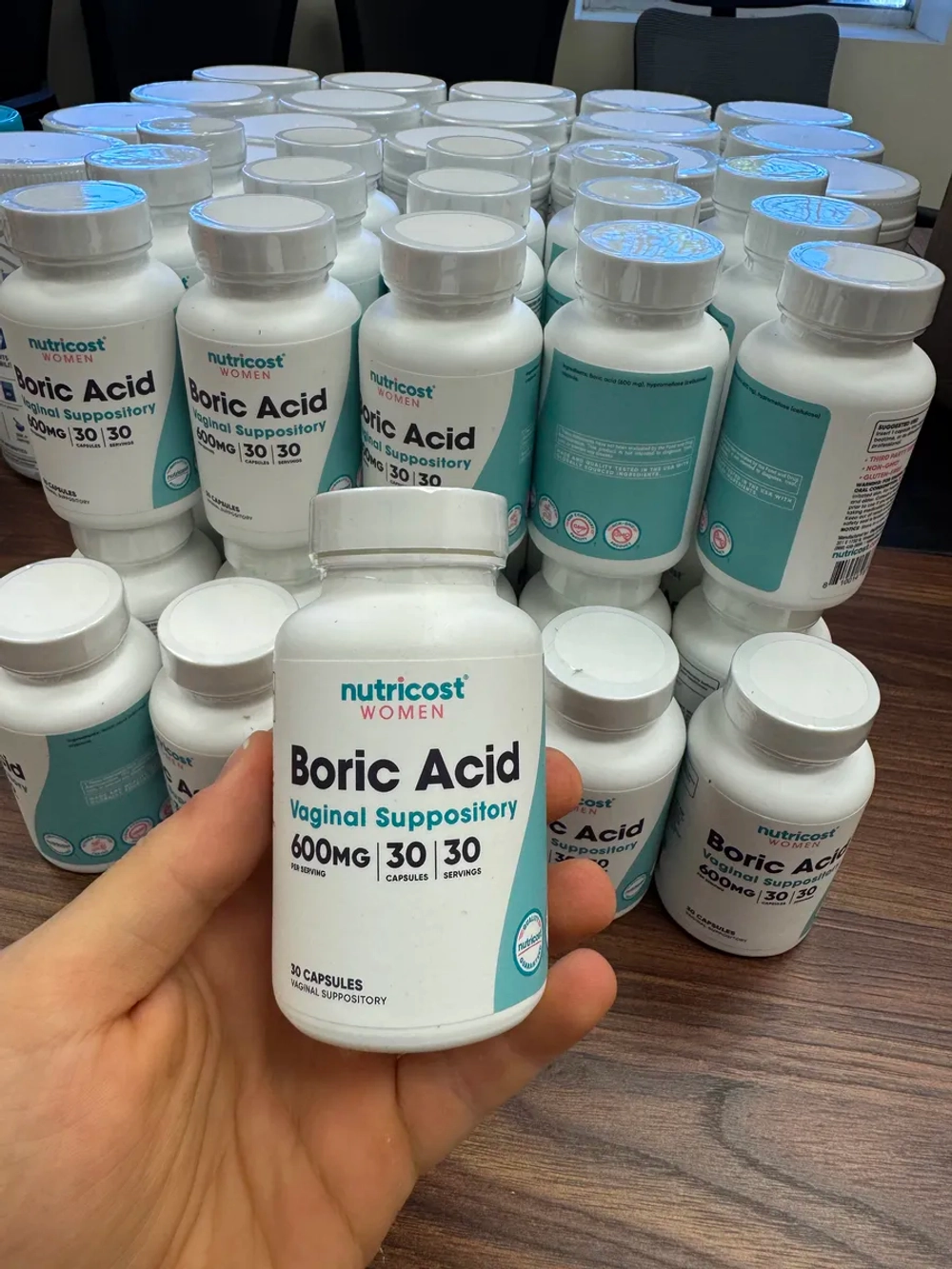 Борная кислота вагинальные свечи 600 мг 30 капсул