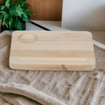 Доски разделочные деревянные Лауро - набор на подставке 3 шт, из массива сосны, для кухни