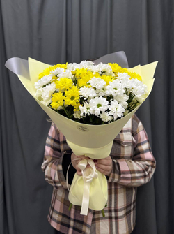 Букет из хризантем 