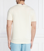 Футболка BOUCLE H EMBRO Tommy Hilfiger - экрю(MW0MW34436)