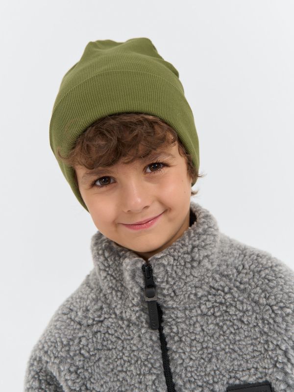 Шапка трикотажная двухслойная 
