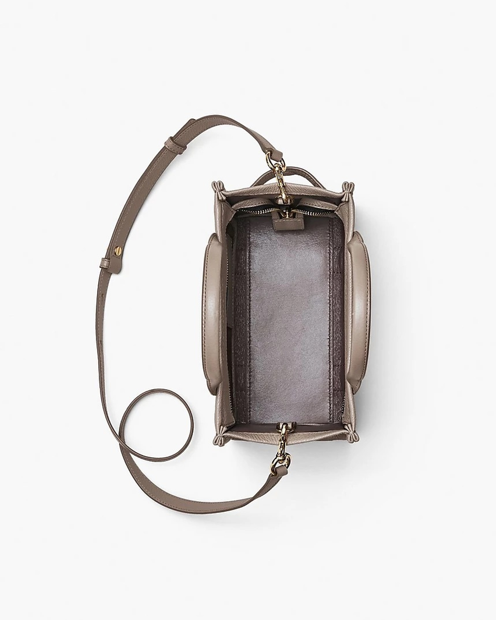 Сумка MARC JACOBS THE LEATHER SMALL TOTE BAG “Cement”