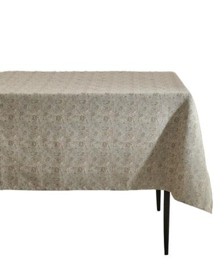 Zara Home скатерть из смесовой ткани, цветочный мотив, 150 150 см