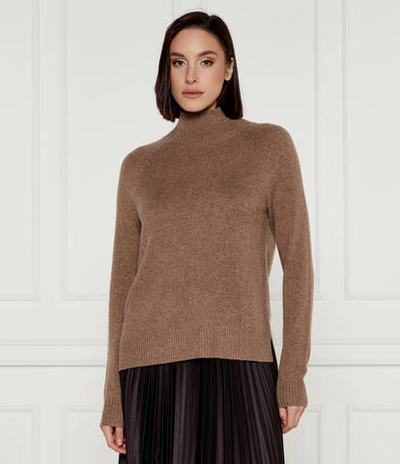 Кашемировый гольф ALCALI Weekend MaxMara - коричневый(253661726)