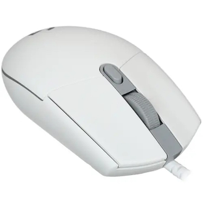 Мышь 910-005824/910-005809 Мышь Logitech G102 LightSync белый оптическая (8000dpi) USB (6but)